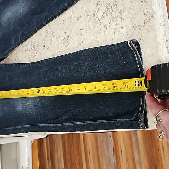 Rock & Republic size 16 denim crop pants - Picture 5 of 7